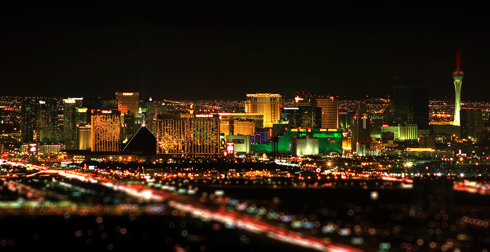 Las Vegas at night