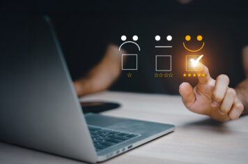 Man checking ratings box