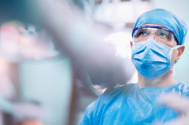 Doctor in operating room