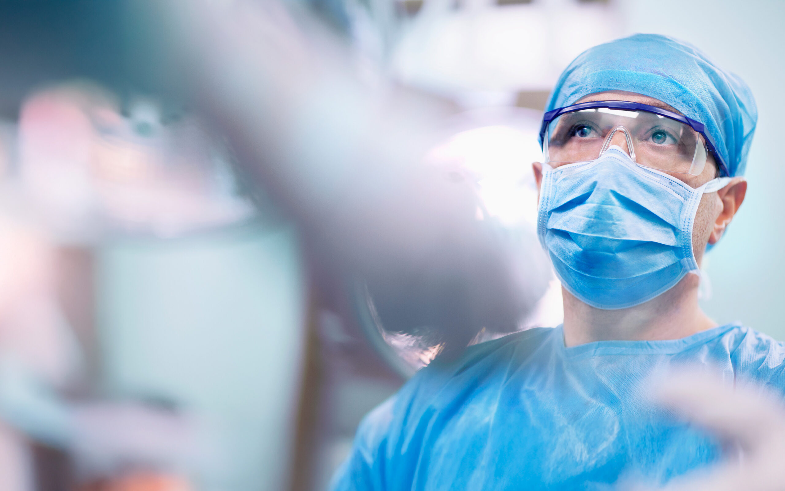 Doctor in operating room